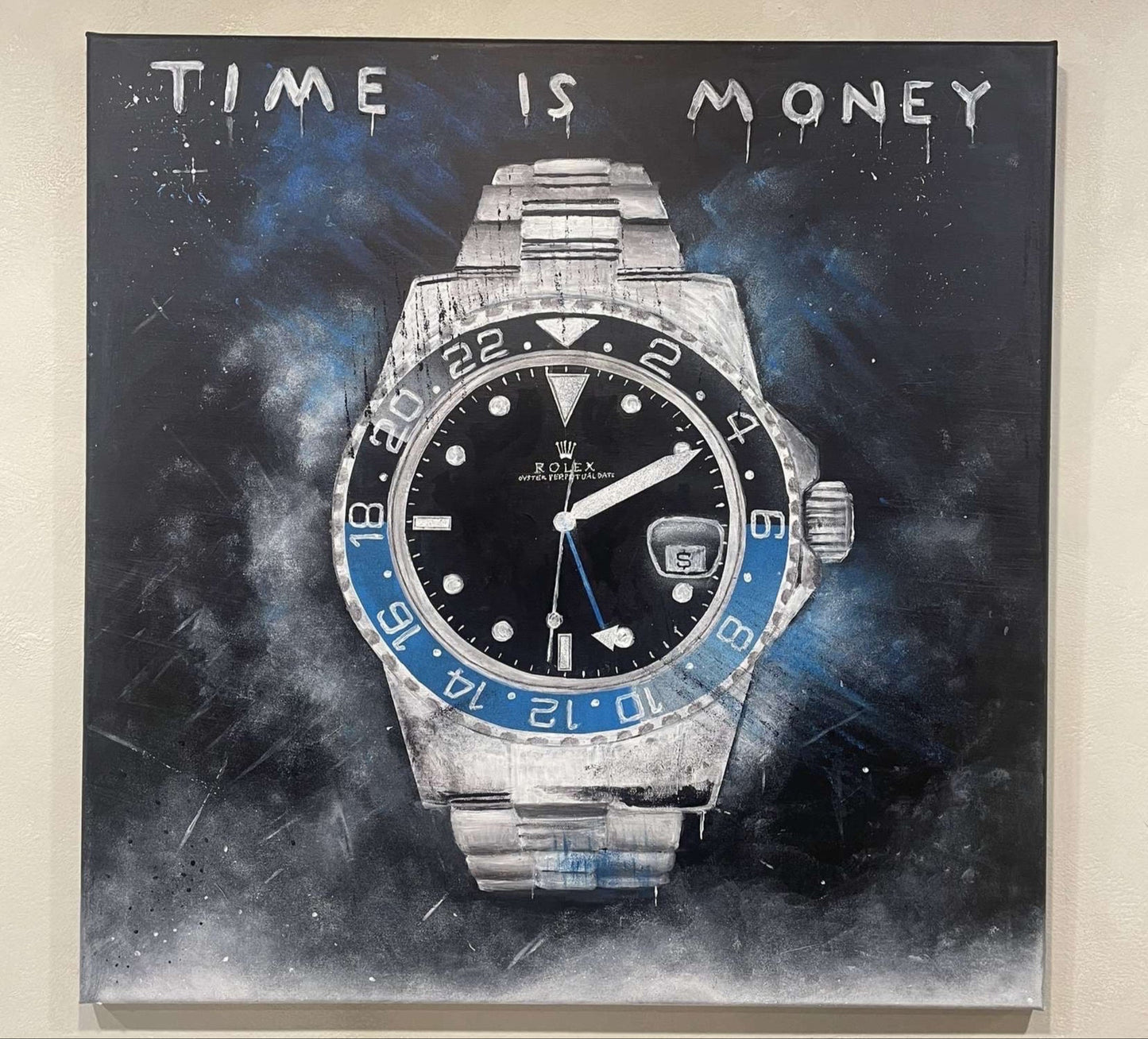 " Time Is Money Rolex "